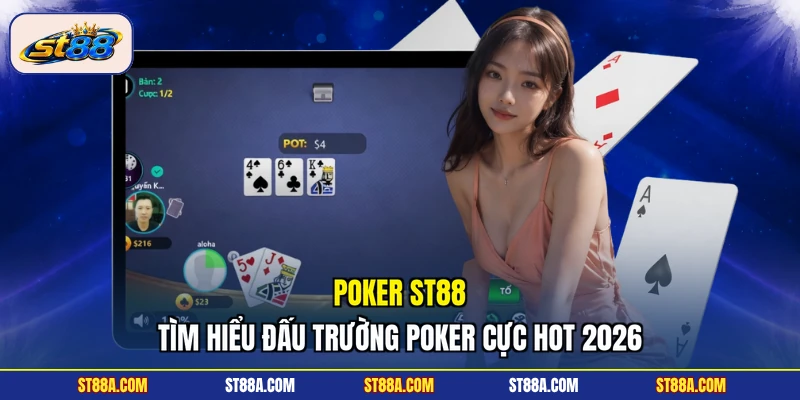 Poker ST88 - Tìm Hiểu Đấu Trường Poker Cực Hot 2026